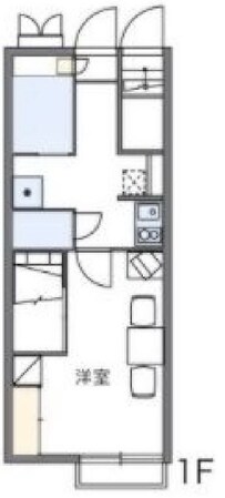 レオパレス欅の物件間取画像